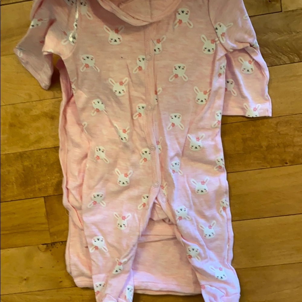 Sterling Baby Girl Pink Bunny 7 Piece Gift Set - Picture 6 of 7